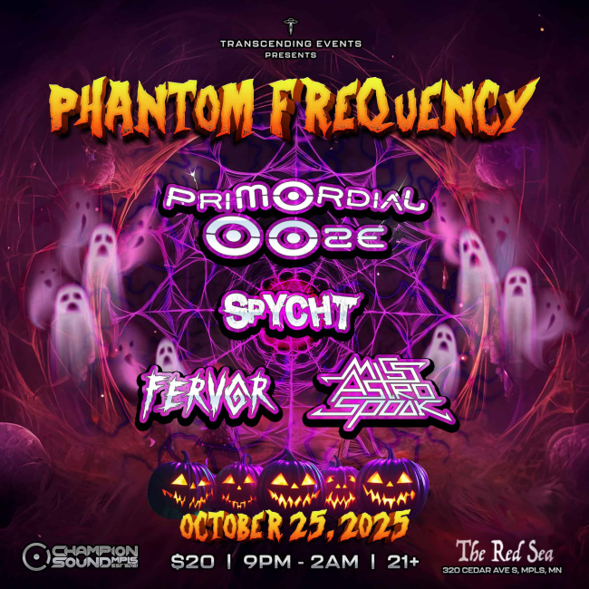 Transcending Events presents PHANTOM FREQUENCY on 10/25/25